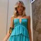 A Line Halter Short Party Dress, Birthday Outfits, Homecoming Dress    S6898