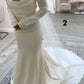 Mermaid Long Sleeves Wedding Dress      S6920
