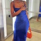 Sheath Blue Prom Dress Homecoming Dresses     S1605