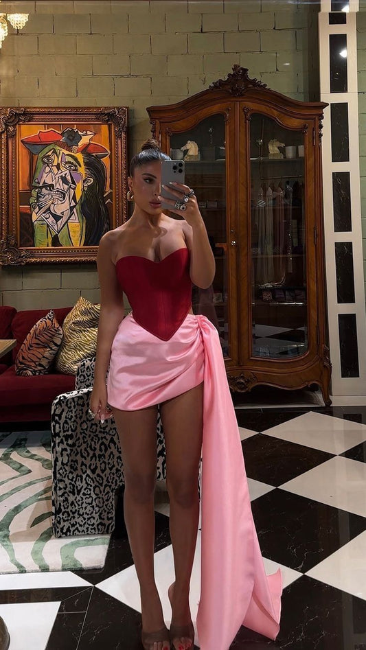 Gorgeous Sweetheart Short Evening Party Dress Birthday Outfits     S6934