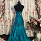 Mermaid Strapless Long Prom Dress, Formal Evening Gowns     S6853