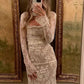 Lace Spaghetti Straps Party Dress Long Prom Dress, Formal Evening Gowns     S6862