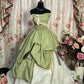 Strapless A Line Ball Gown Long Princess Dress, Formal Evening Gowns     S6855