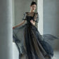 Black Elegant Formal Evening Dress    S2753