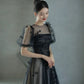 Black Elegant Formal Evening Dress    S2753