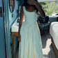 Elegant A-Line White Evening Dress Birthday Party Dress      S6816