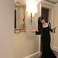long sleeve mermaid long evening dress for women    S6835
