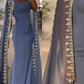Cape Sleeves Luxury Evening Dresses Women Elegant Long Formal Prom Dress      S6822