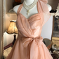 Halter A Line Vintage Short Party Dress, Birthday Outfits, Homecoming Dress    S6889
