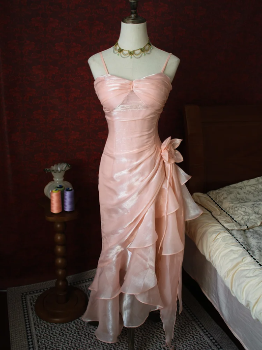 Blush Pink Party Dress, Formal Evening Gowns     S6878