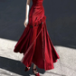 Red Long Party Dress, Formal Evening Gowns     S6881