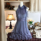 A Line Vintage Short Party Dress, Birthday Outfits, Homecoming Dress    S6890
