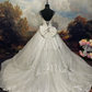 A Line White Vintage Long Wedding Dresses Princess Bridal Gown        S6874