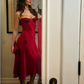 Red Party Dress Prom Dress, Formal Evening Gowns     S6863