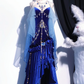 Vintage Long Party Dress, Formal Evening Gowns     S6882
