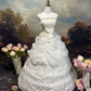 A Line White Vintage Long Wedding Dresses       S6871