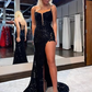 Navy Blue Formal Evening Dresses Long Prom Dresses        S3819