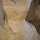 A Line Vintage Long Wedding Dresses Princess Bridal Gown        S6883