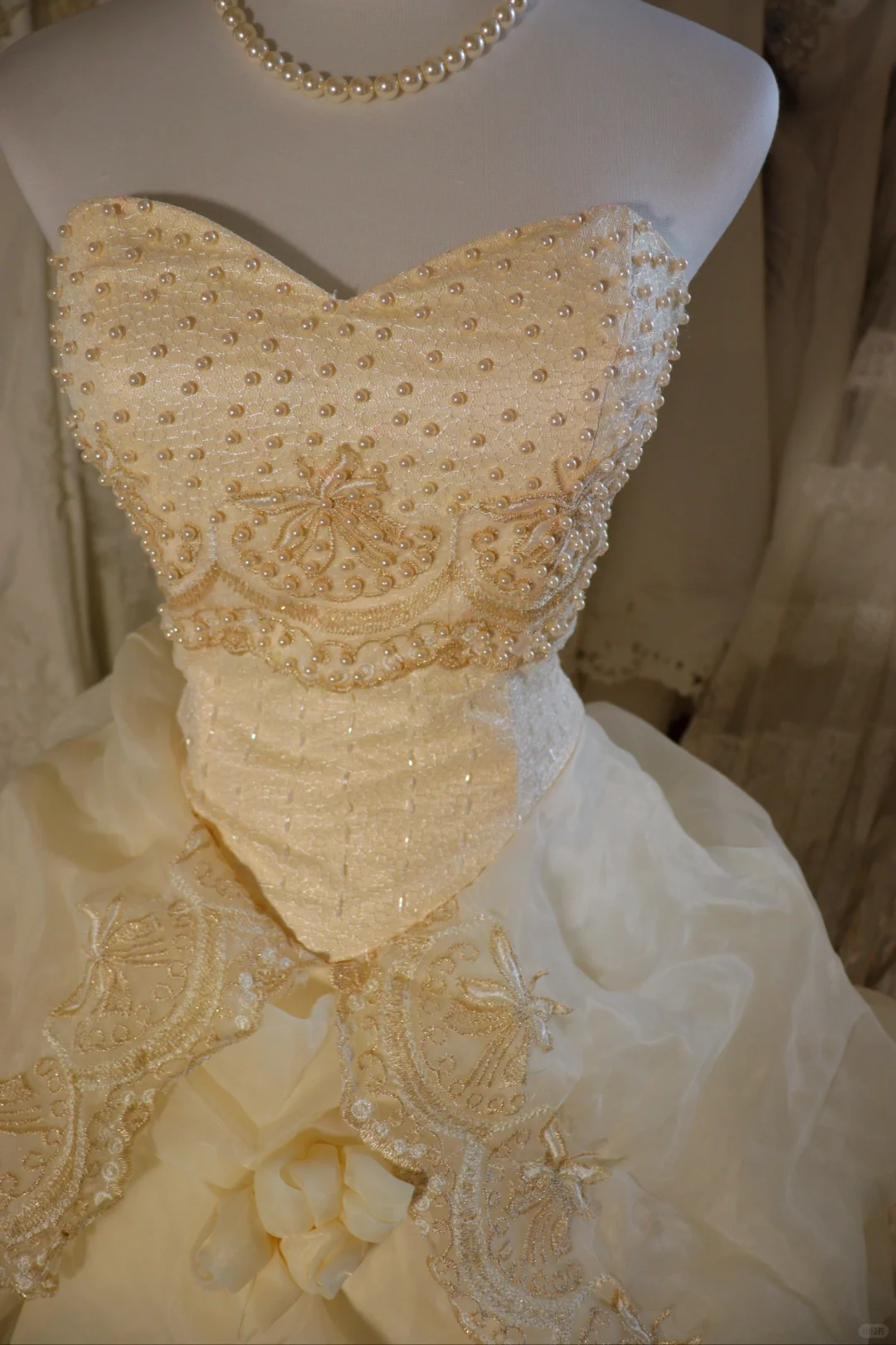 A Line Vintage Long Wedding Dresses Princess Bridal Gown        S6883