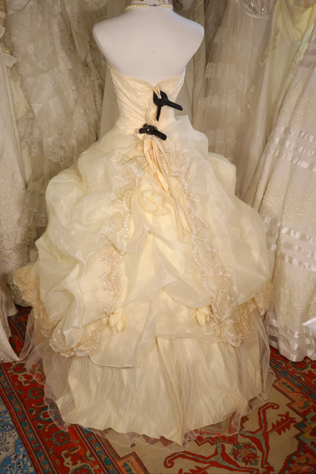 A Line Vintage Long Wedding Dresses Princess Bridal Gown        S6883