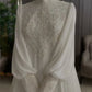 White wedding dress Long prom dress Evening Party Dress    S1183