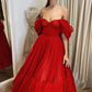 Red Party Prom Dresses Red Evening Dress     S2255