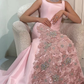 Evening Dresses Simple Square Neck Mermaid Prom Dress, Formal Occasion Birthday Dress Gown For Women    S6820