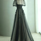 Black Elegant Formal Evening Dress    S2753