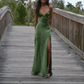 Green Party Prom Dresses Sexy Long Evening Dress   S6603