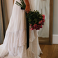 lantern sleeve wedding dresses,Rustic lace wedding dress,white wedding dresses    S1098