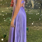 Elegant Lilac Chiffon Evening Gown Formal Dresses Prom Dresses         S6481