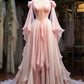 Pink Evening Dresses Long Princess Dress Girl Prom Gown       S6497