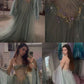 A Line Fairy Elegant Evening Gown Unique Party Dress        S6419