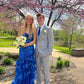 Elegant Blue Sequin Long Prom Dress,Evening Dress      S6531