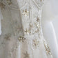 Light Tulle Sequin Tea Length Prom Dress, Tulle Formal Dress      S6335