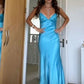 Long Evening Prom Dresses, Blue Prom Dress       S6112