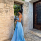 Elegant Prom Dress Wedding Party Dresses Special Occasion Dress Pleated Floor Length Prom Dress           S6239