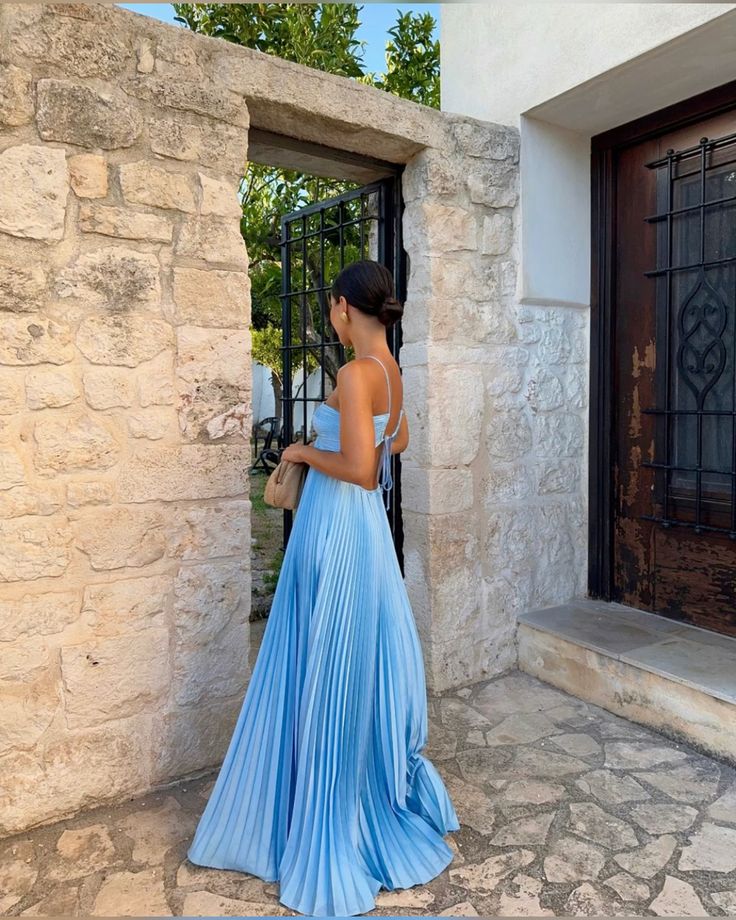 Elegant Prom Dress Wedding Party Dresses Special Occasion Dress Pleated Floor Length Prom Dress           S6239