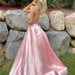 Pink Long Prom Dresses Formal Graduation Evening Dresses     S2112