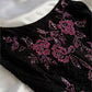 Vintage A line Straps Black Prom Dresses Birthday Party Dress     S6445