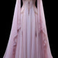 Pink Evening Dresses Long Princess Dress Girl Prom Gown       S6496