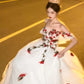 A-line Off Shoulder Elegant Long Prom Dresses Rose Evening Formal Dress     S6372