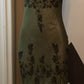 Vintage Straps Green Prom Dresses Birthday Outfit     S6474