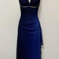 Navy Blue Ombre Chiffon Evening Gown Formal Dresses Prom Dresses         S6483