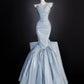 Blue Mermaid Long Princess Dress Evening Gown       S6556