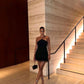 Sexy Halter Black Tight Birthday Dresses Birthday Outfits      S6125