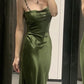 Sleeveless Spaghetti Strap Elegant Evening Party Prom Dress      S6193