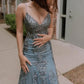 mermaid black girl long prom dress birthday outfit        S6392