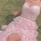 Gorgeous Pink Long Prom Dresses Evening Dress          S6421