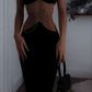 Mermaid Black Prom Dress Long Party Birthday Outfits       S6509